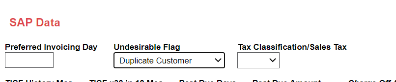 Image 5 – SAP Data Screenshot